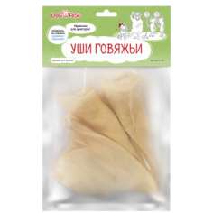 Вкусняшки для собак Уши говяжьи DOG FEST 50 г