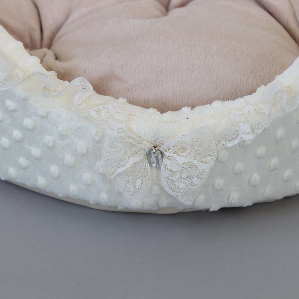 [Лежак] Лежанка для собак Puffy Пломбир