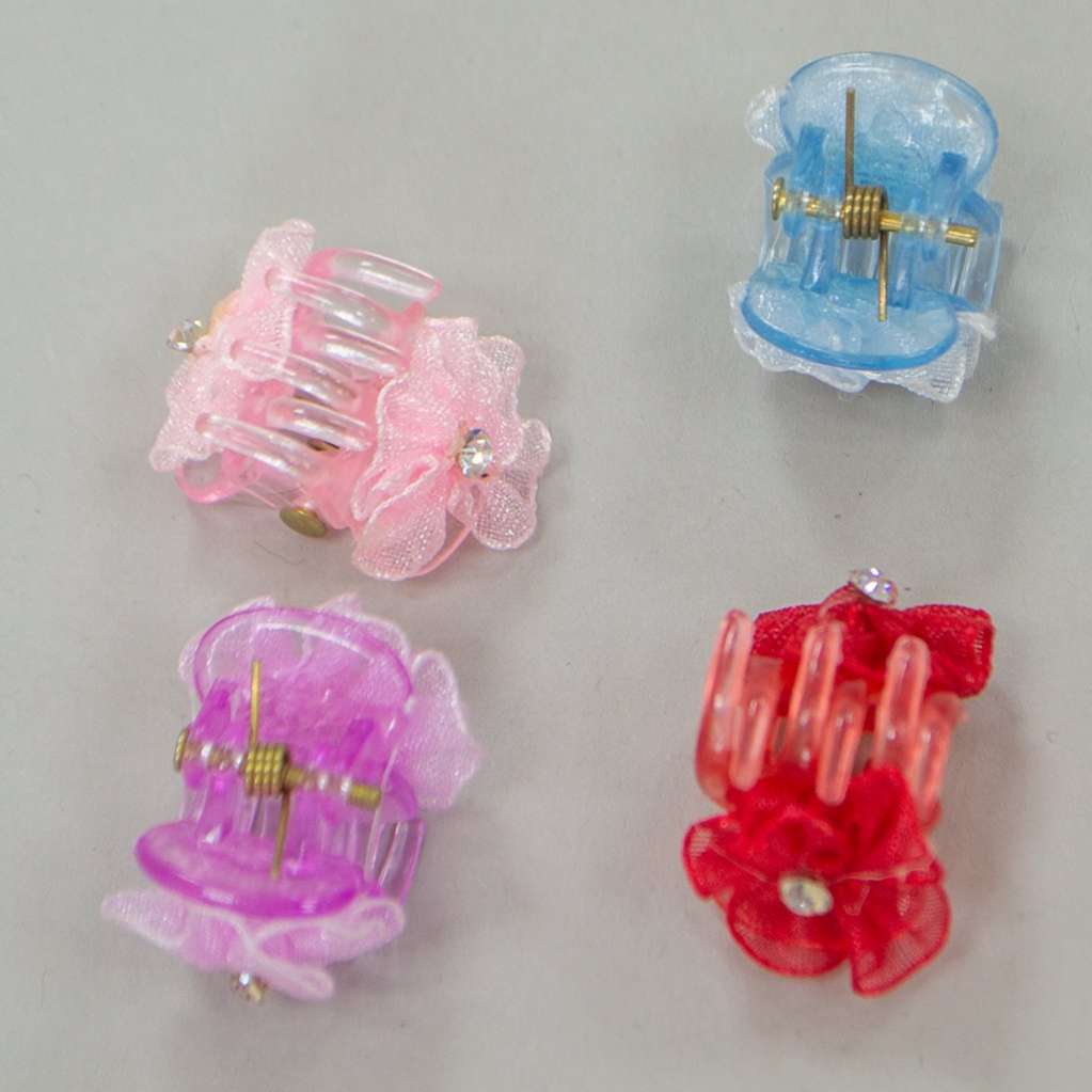 Заколка для собак Крабик рюша