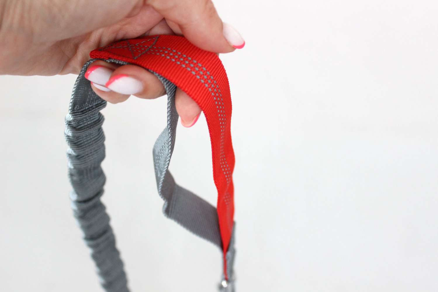 Пояс поводок для собак с двумя ручками