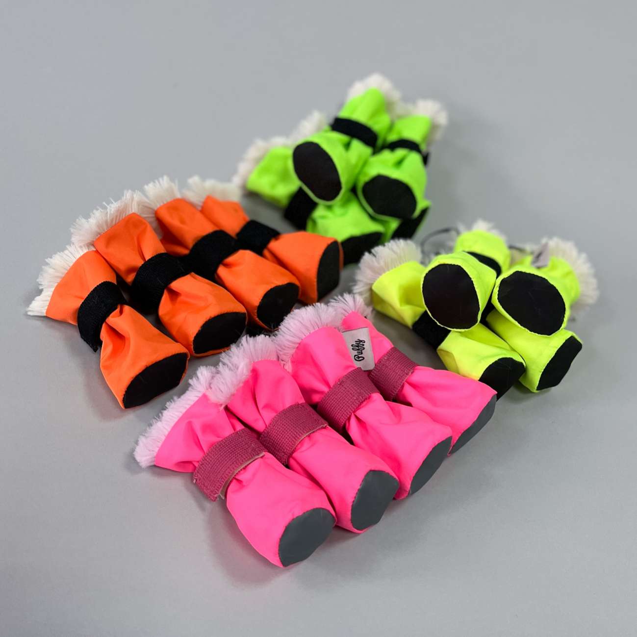 Зимняя обувь для собак Подтяжки Фреш Желтый