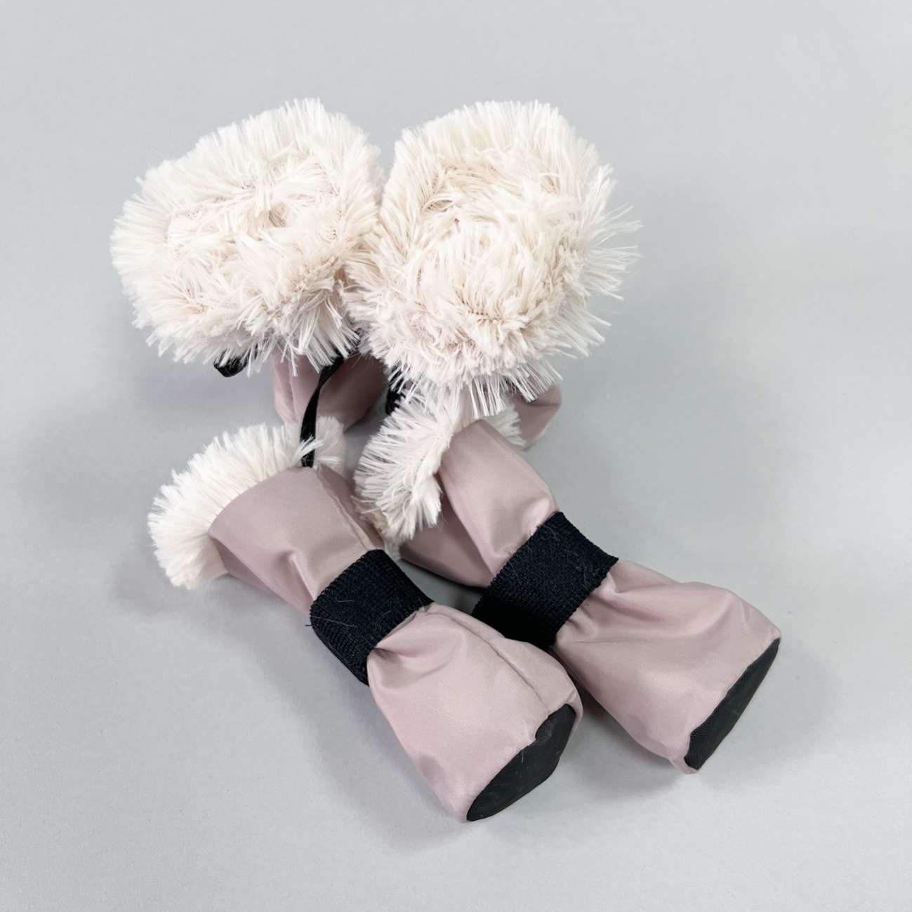 Зимняя обувь для собак Подтяжки Латте