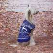 Свитер ForMyDogs Север синий