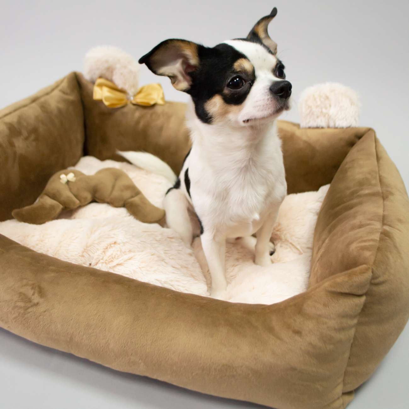Диван для собаки Puffy Умка Шоколадный