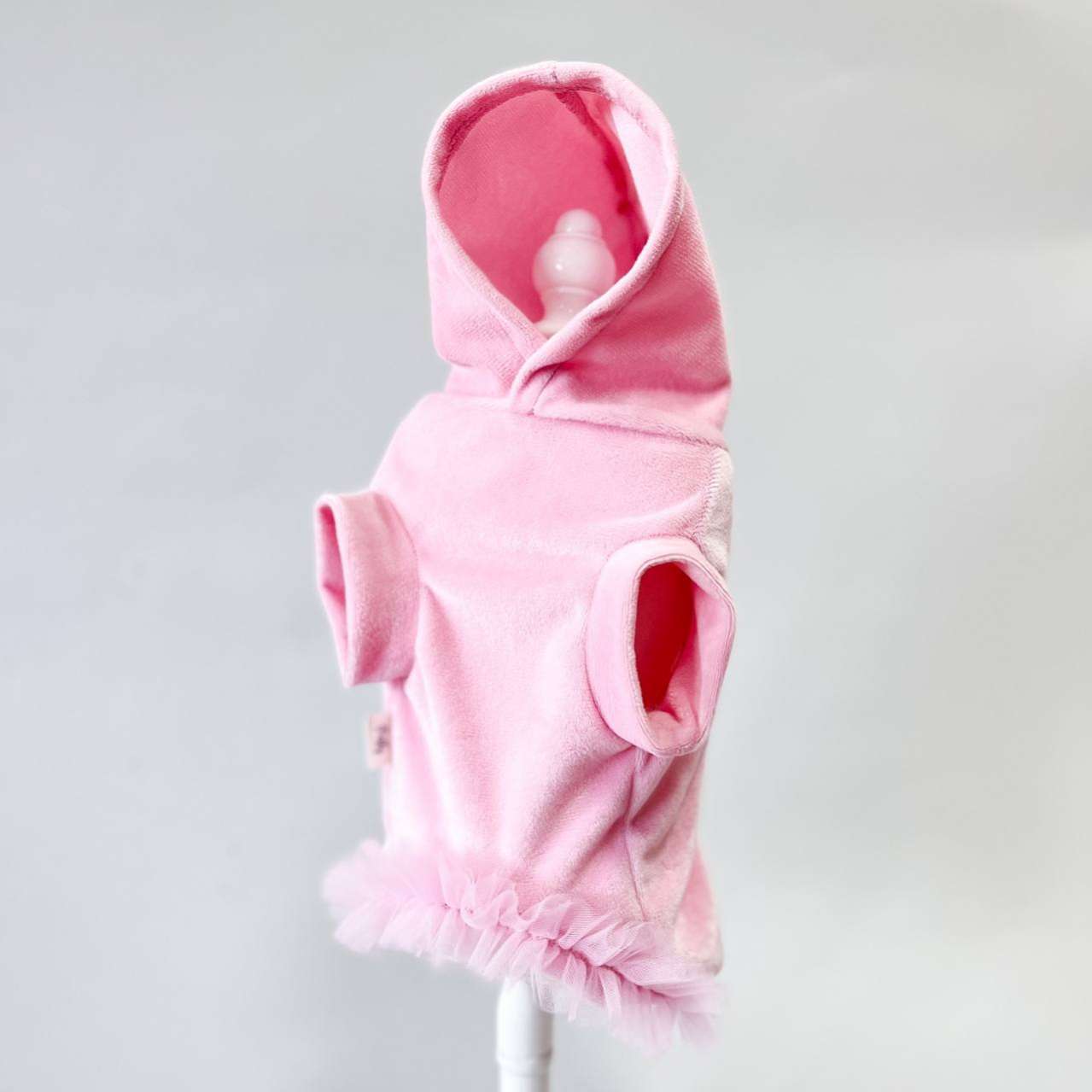 Толстовка для собаки велюровая Puffy Тутси