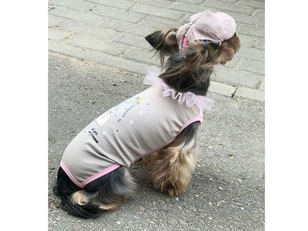 Майка для собаки Песочник Premium Маленькая принцесса