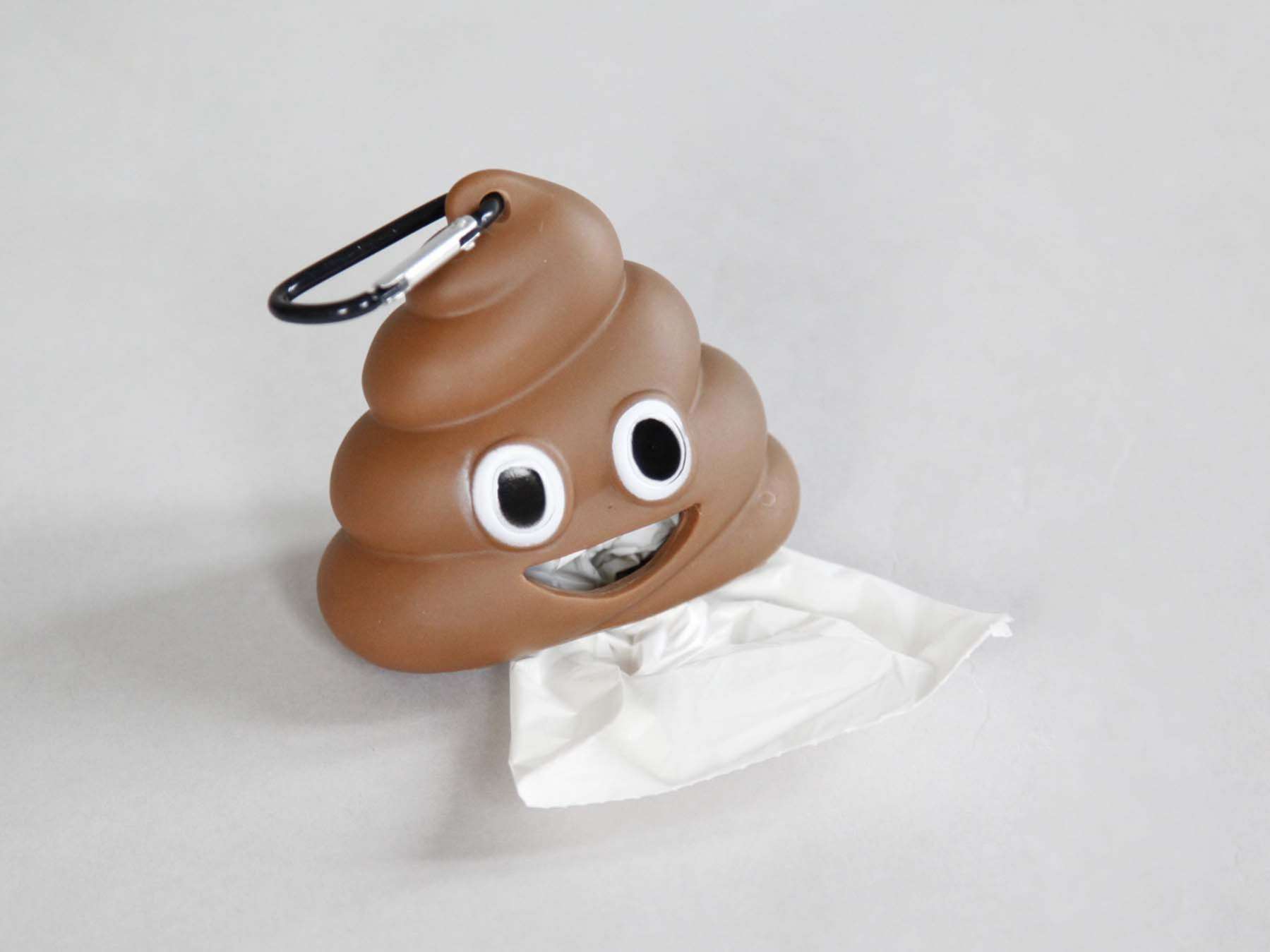 Брелок для собак для пакетиков Какашка