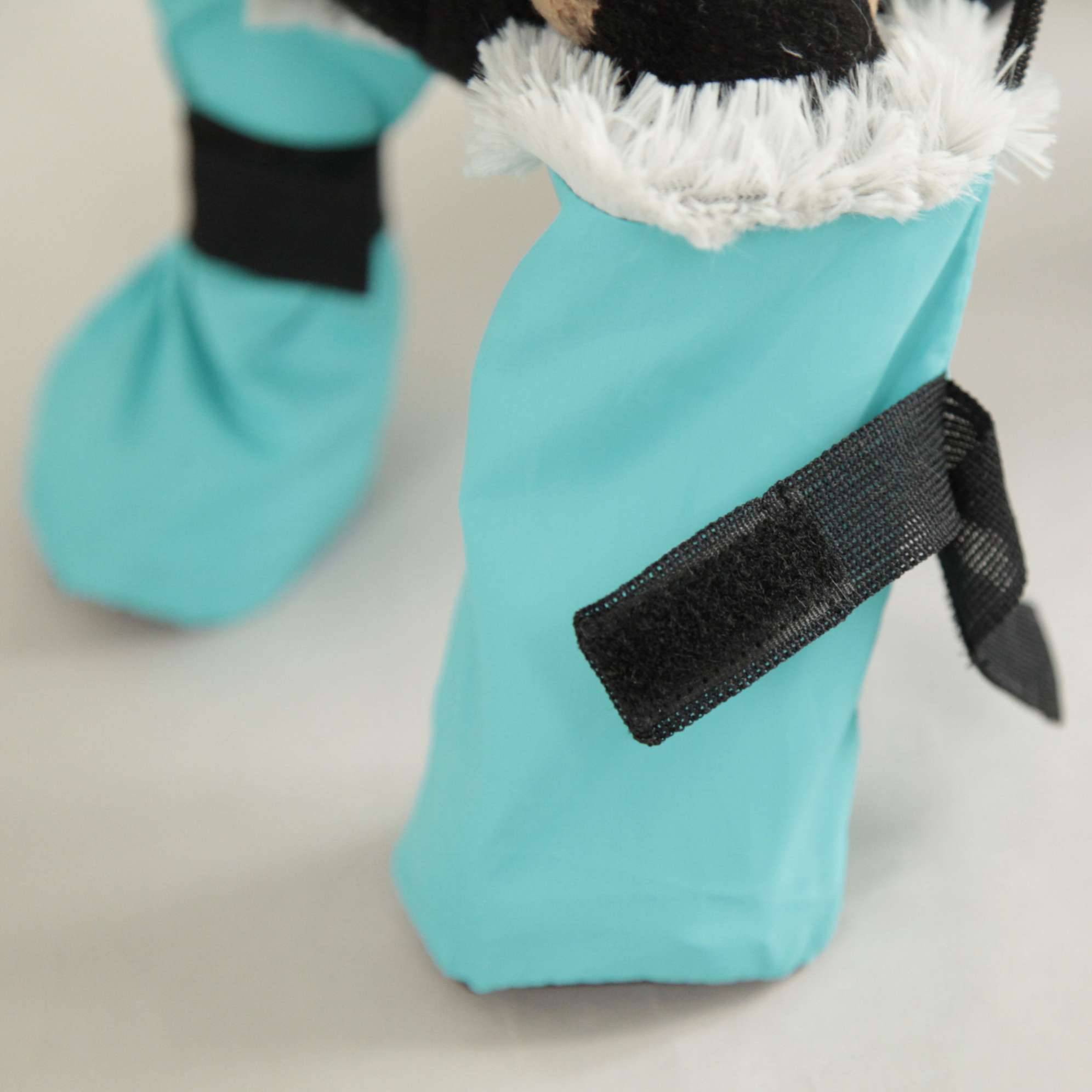 Зимняя обувь для собак Подтяжки Бирюза