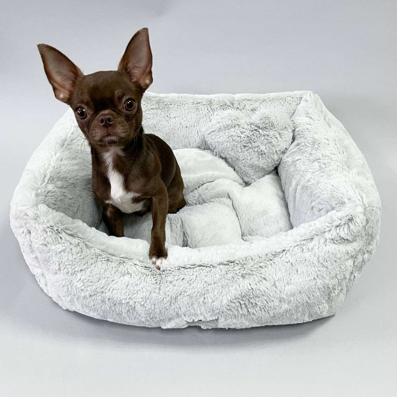 Диван для собаки Puffy Сильвер