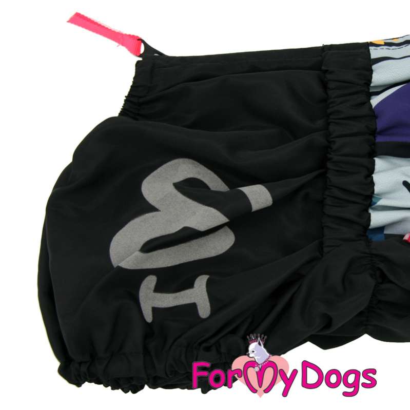 Дождевик для таксы и корги ForMyDogs Подсолнух