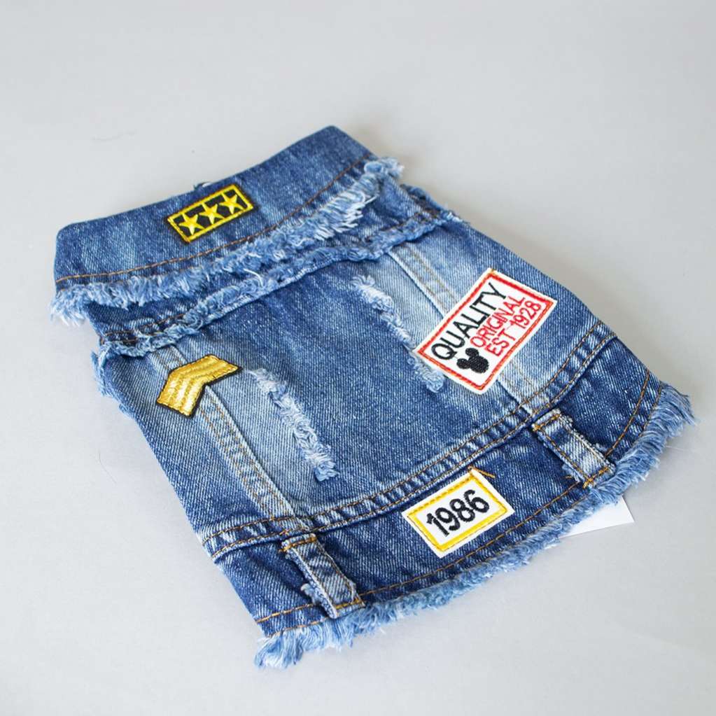 Джинсовка для собак Pet Заряд