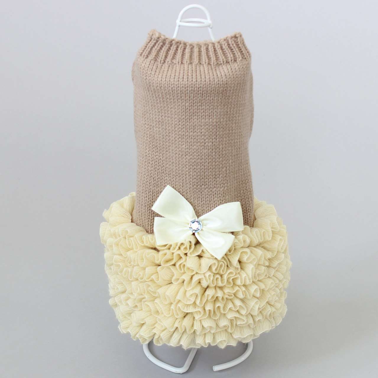 Шерстяное платье для собак Puffy Сильвия