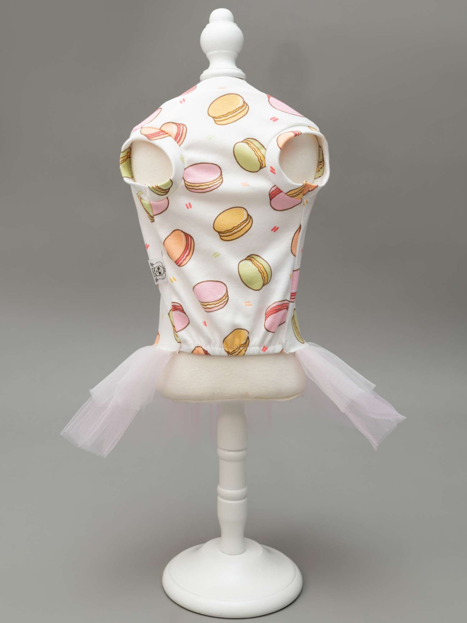 Платье Puffy Макаруни с фатином