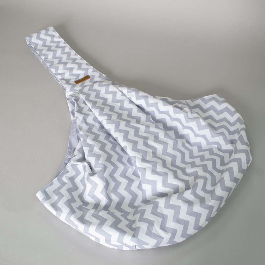 Гамак для собак летний Puffy Светло серый Зигзаг