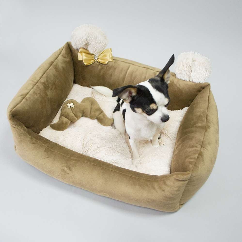 Диван для собаки Puffy Умка Шоколадный