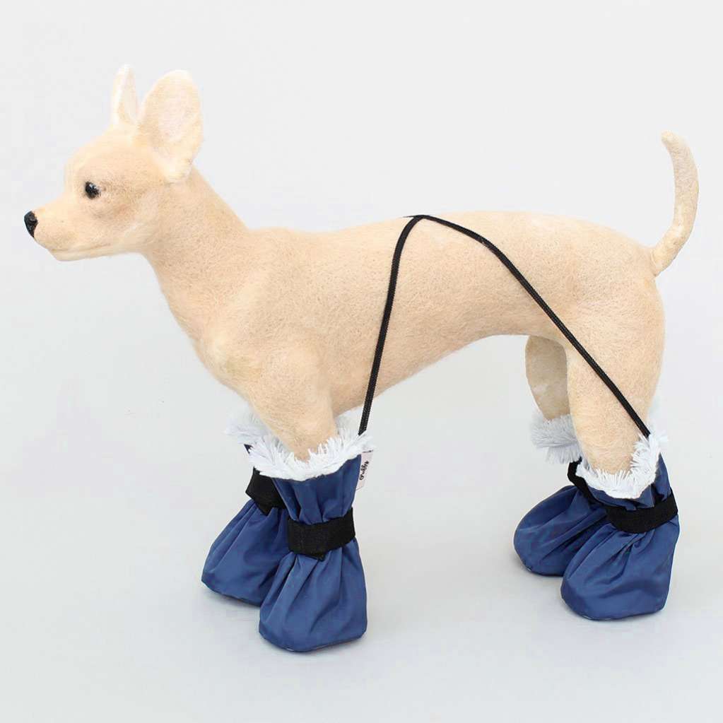 Зимняя обувь для собак Подтяжки Шторм