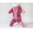 Шерстяной костюм для собак Сердечки