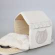 Дом-будка для собак Puffy молочный