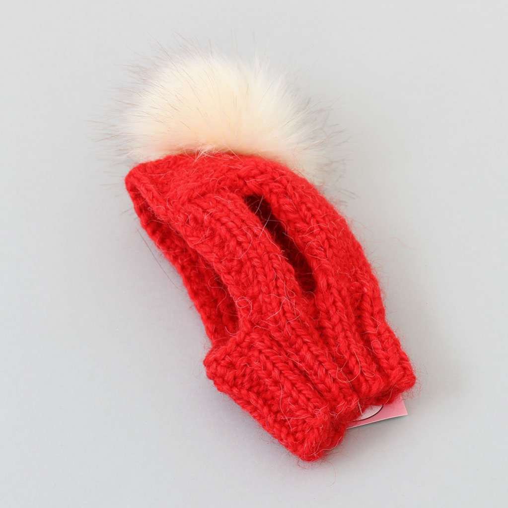 Шапка для собак Капор с открытыми ушами Puffy Snow