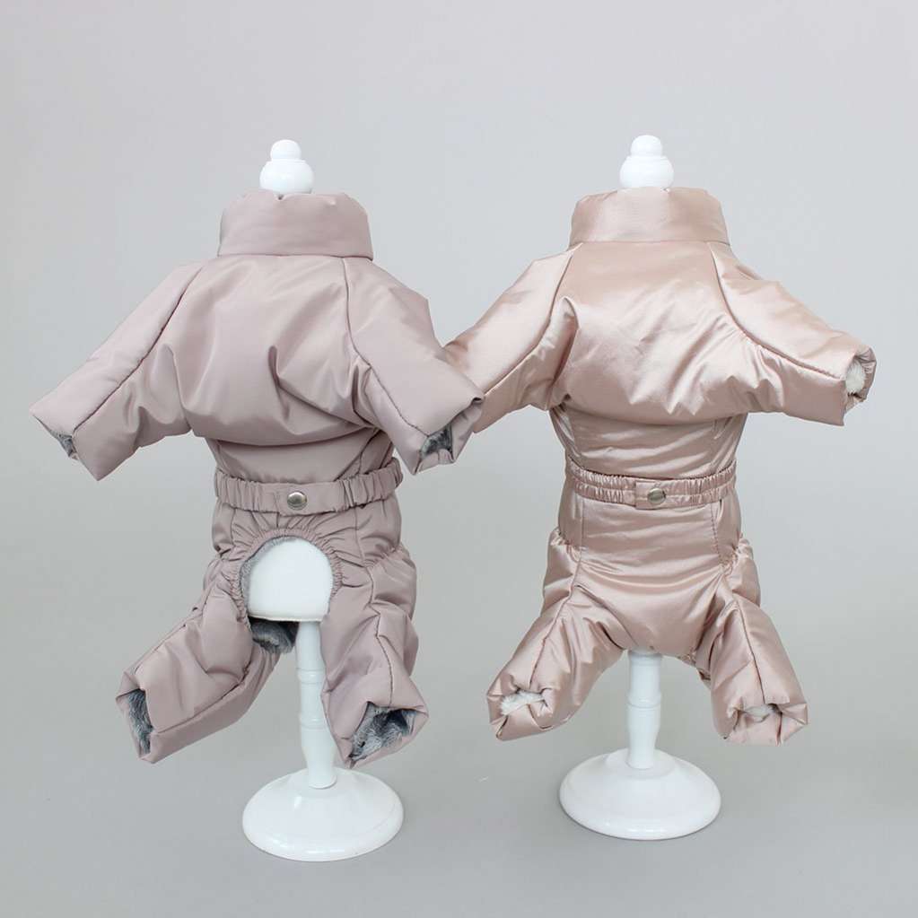 Комбинезон для собак Puffy Дутик Латте