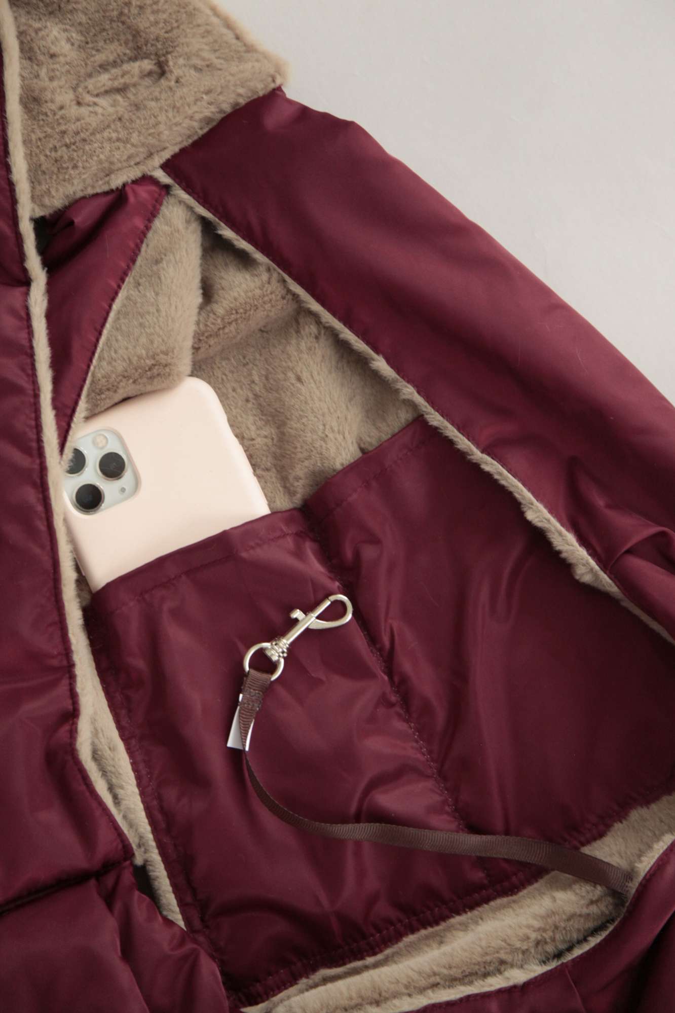 Гамак для собак Puffy Бургунди теплая