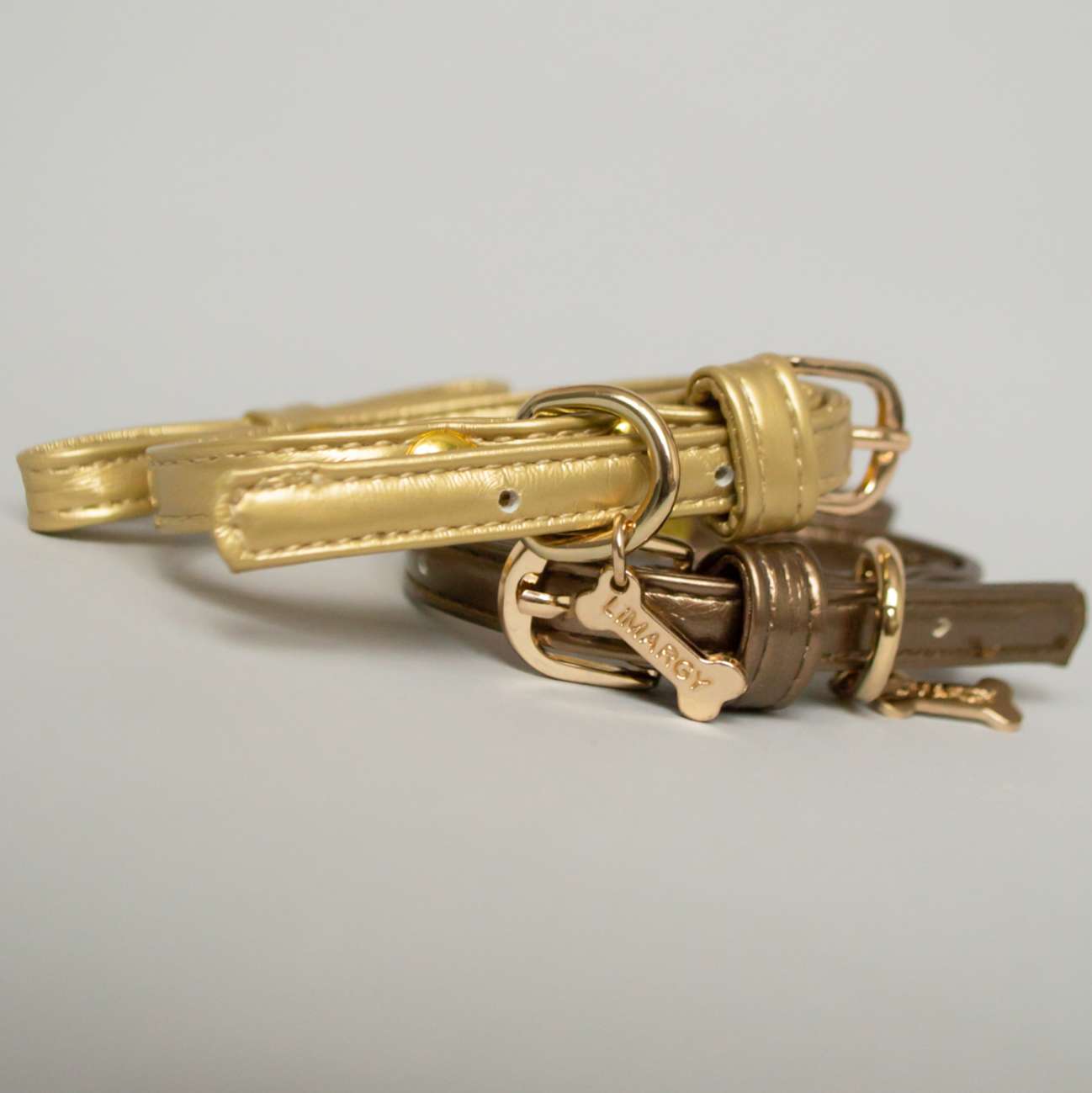 Ошейник для собак Premium Металлик