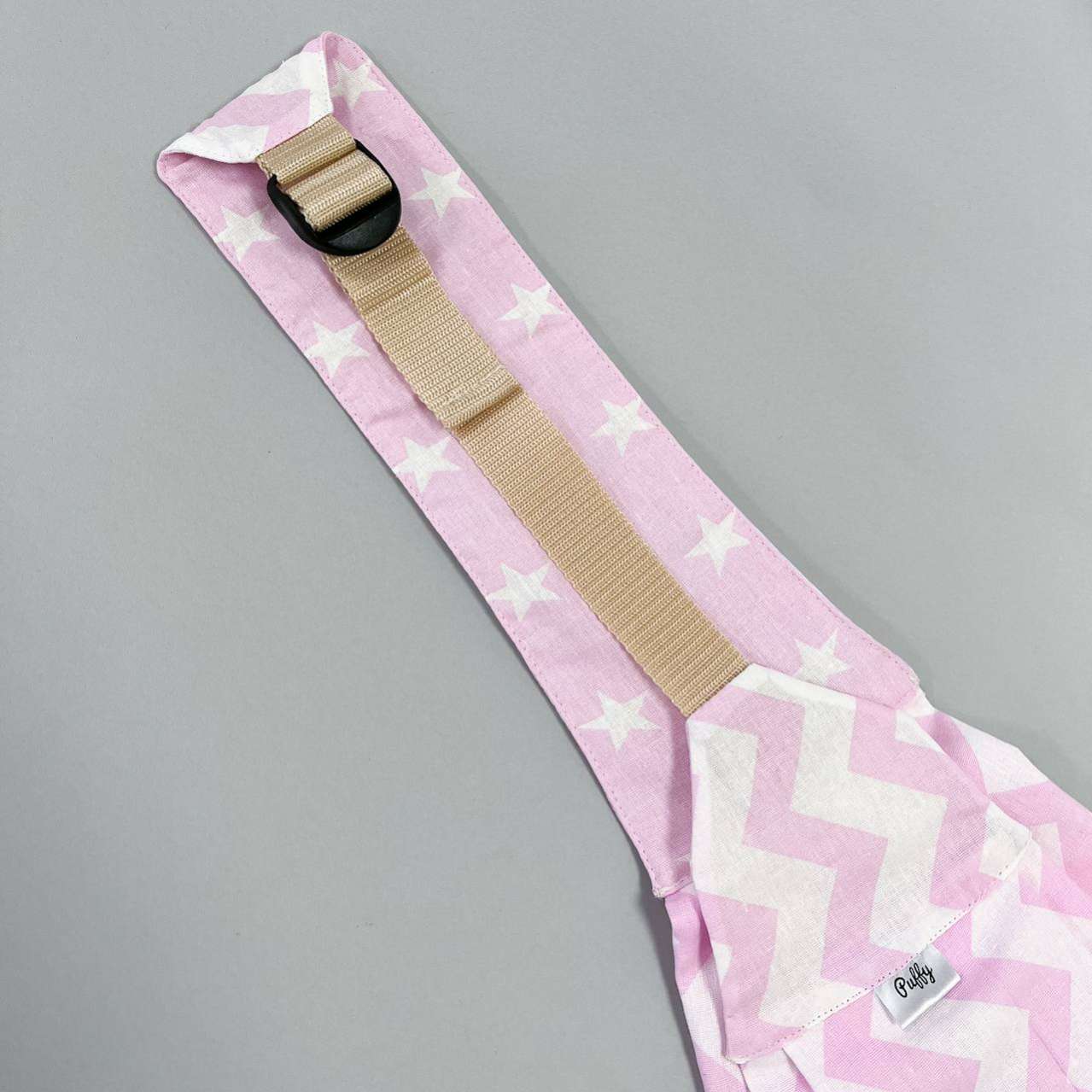 Гамак для собак летний Puffy Пудра Зигзаг