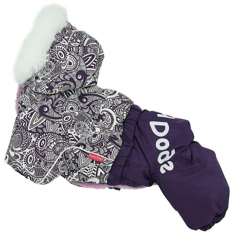 Зимний комбинезон для собак ForMyDogs Сапфир