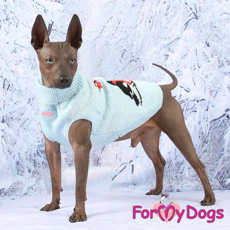 Свитер для собак ForMyDogs Снегири