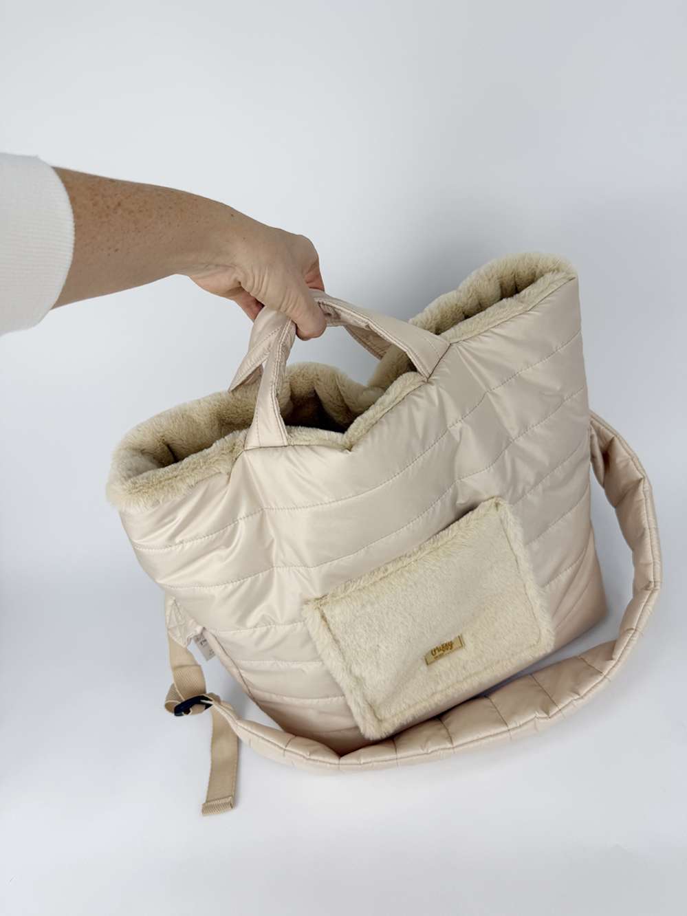 Сумка-мешок Puffy Уют молочная