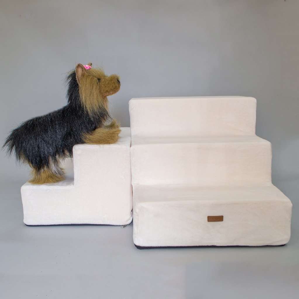 Лестница для собак Puffy Молочная