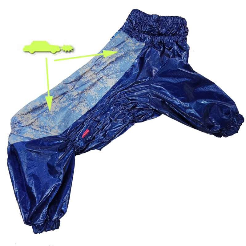 Дождевик для собак средних и крупных пород ForMyDogs Брызги