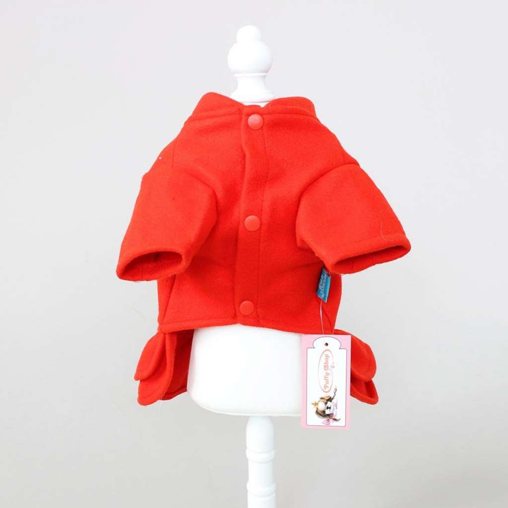 Новогоднее пальто для собаки Pet Снеговик