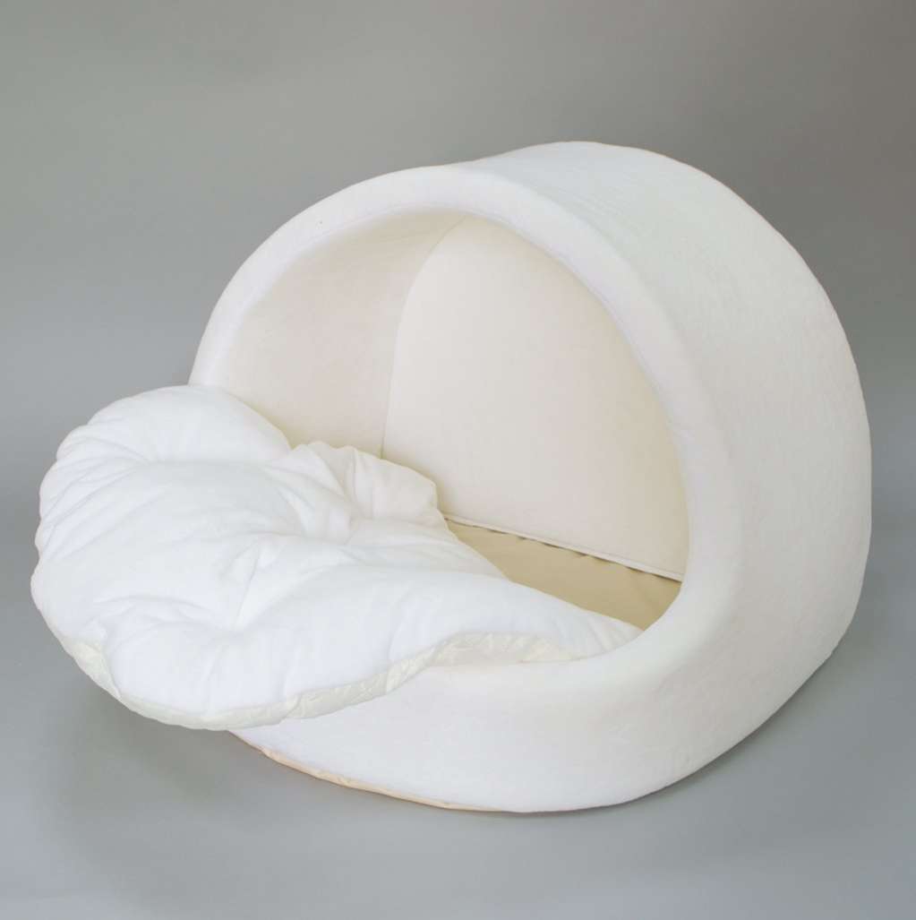 Домик для собаки круглый Puffy Вайт