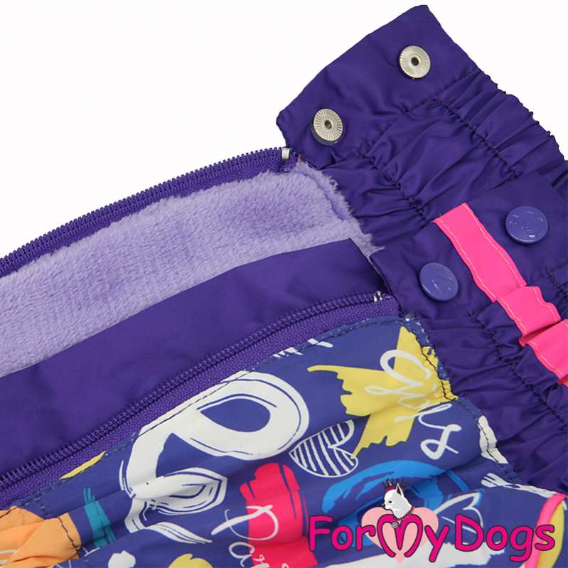 Комбинезон ForMyDogs Краски для средних и крупных