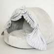 Домик для собаки со шторками Puffy Пепел