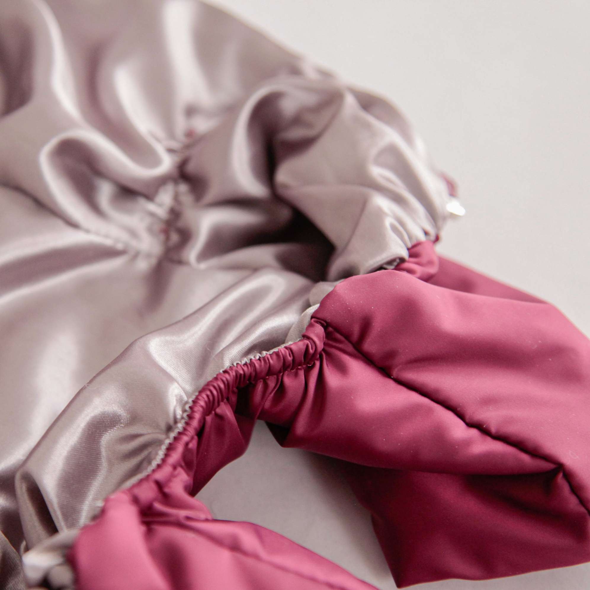 Комбинезон для собак Северное сияние Бургунди на шелке