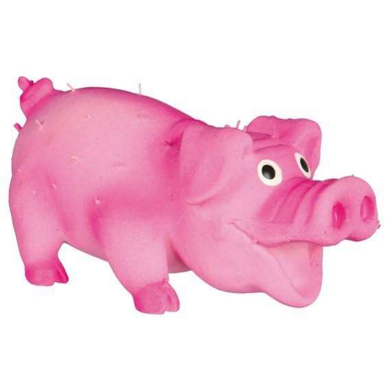 Игрушка для собак из латекса Свинка 10см
