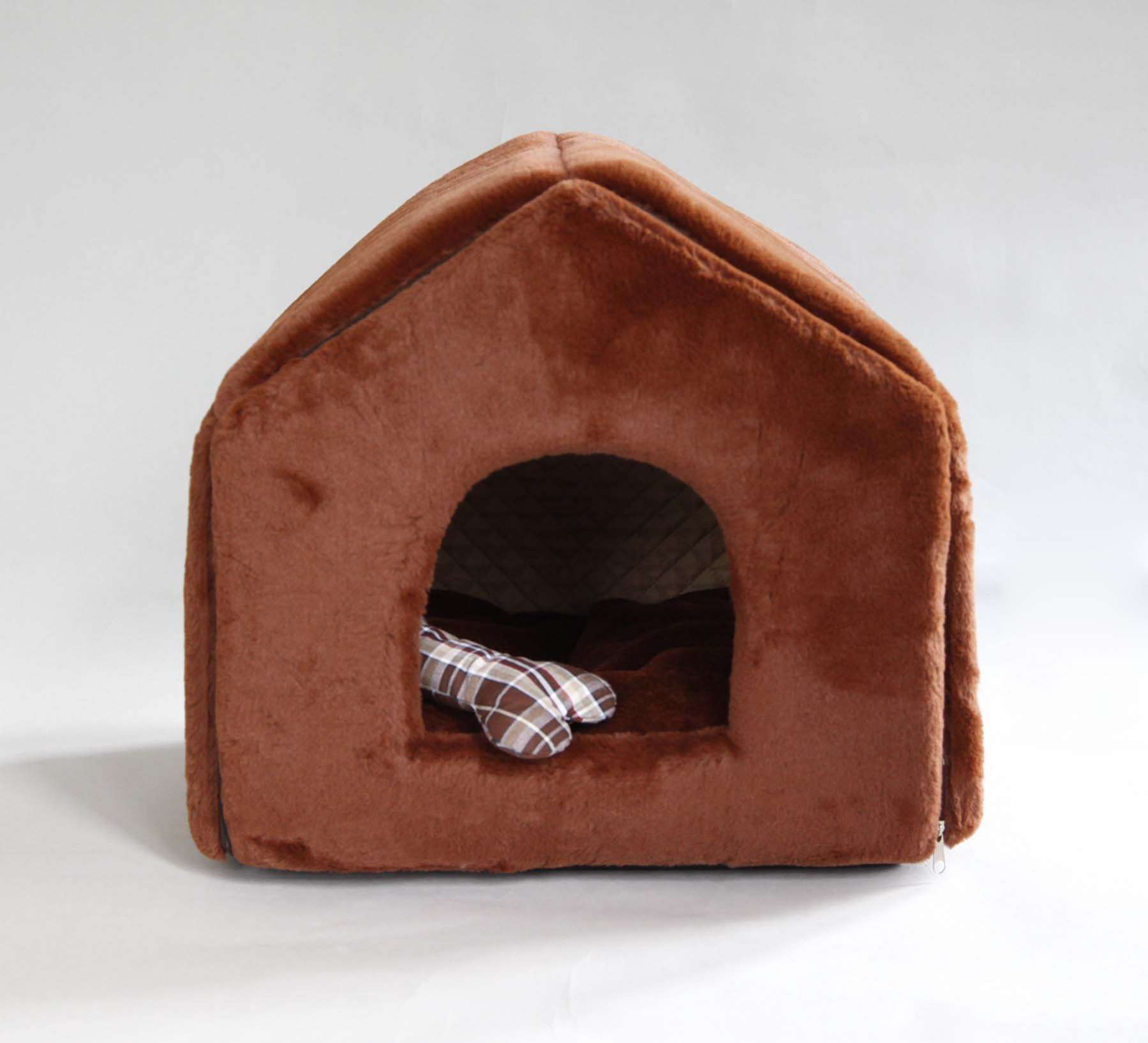 Домик для собаки Puffy Fancy Каштан