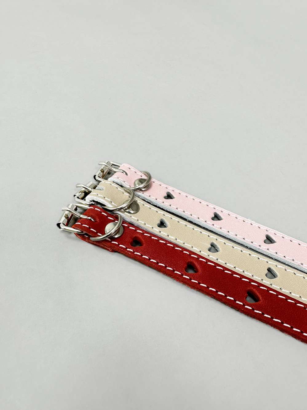 Ошейник Puffy для собак Мини с высечкой, Сердечки