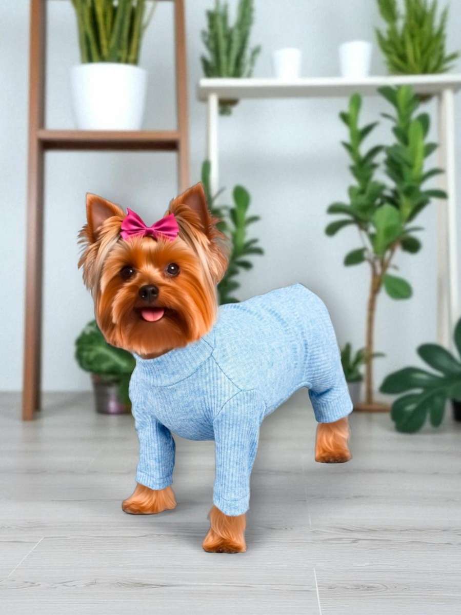 Костюм-боди для собак Puffy Лапша Небо