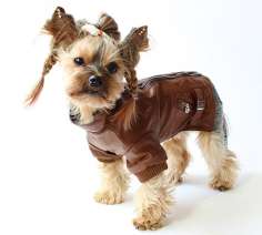 Куртка для собаки Pet Кожанка