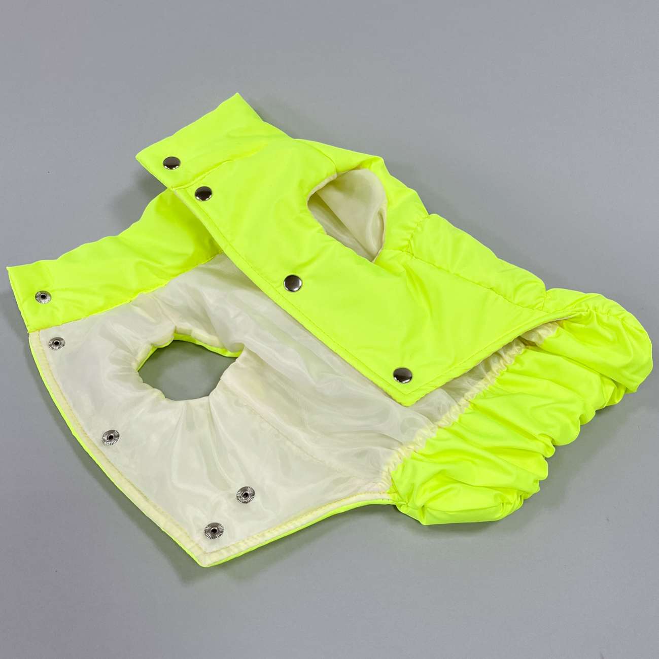 Жилетка для собаки Puffy Рич лимонная