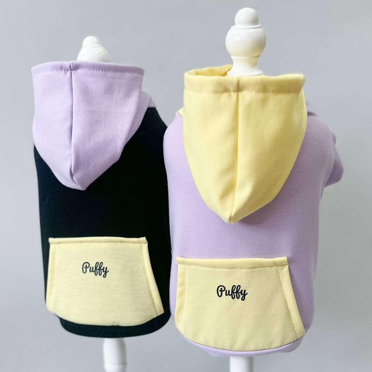 Толстовка для собак Puffy Краски Голубой