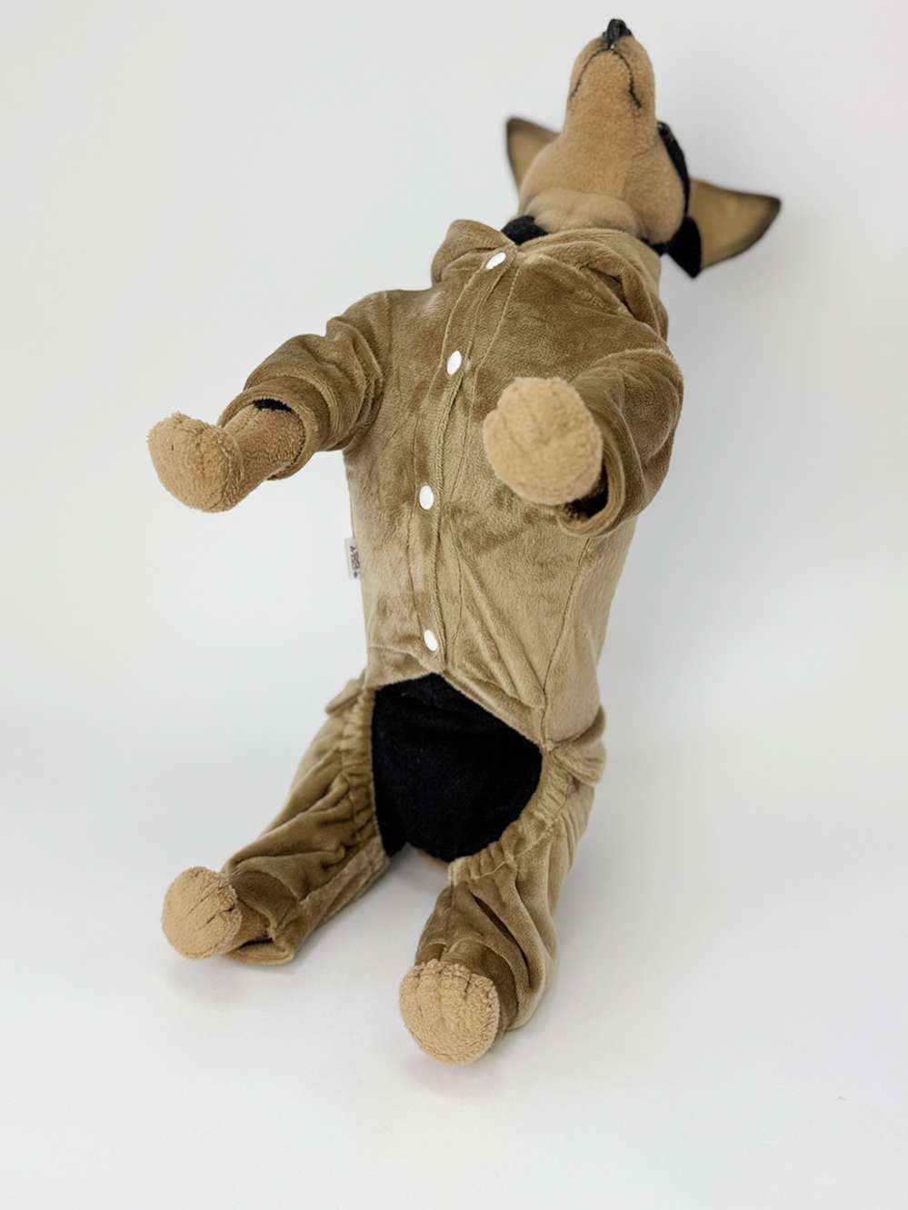 Велюровый костюм для собак Puffy Крылья шоко