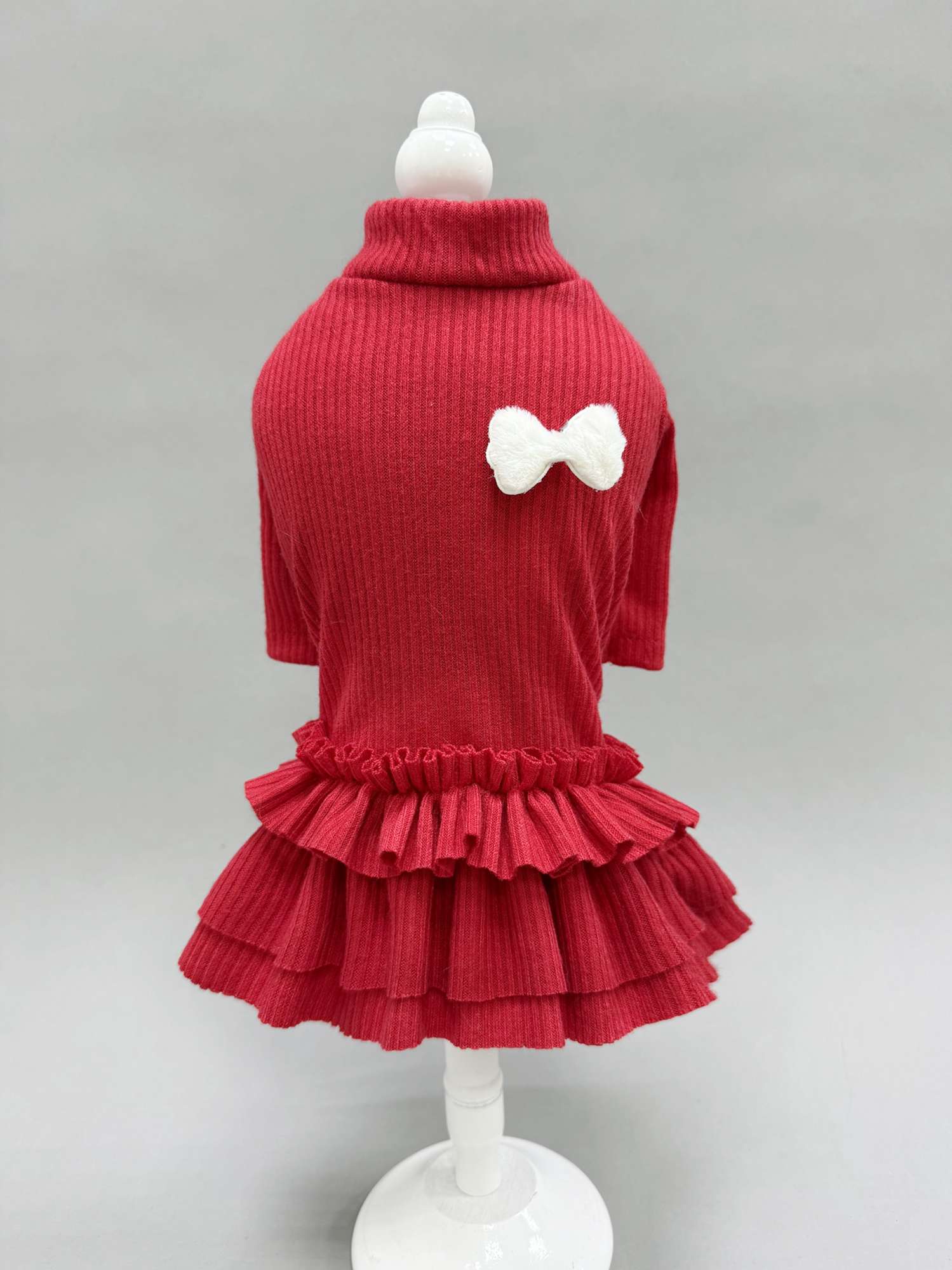 Платье Puffy Лапша Клубничка