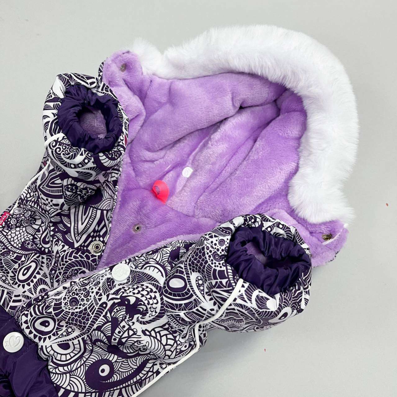 Зимний комбинезон для собак ForMyDogs Сапфир