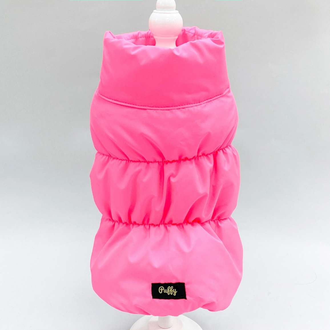 Жилетка Puffy Рич розовая