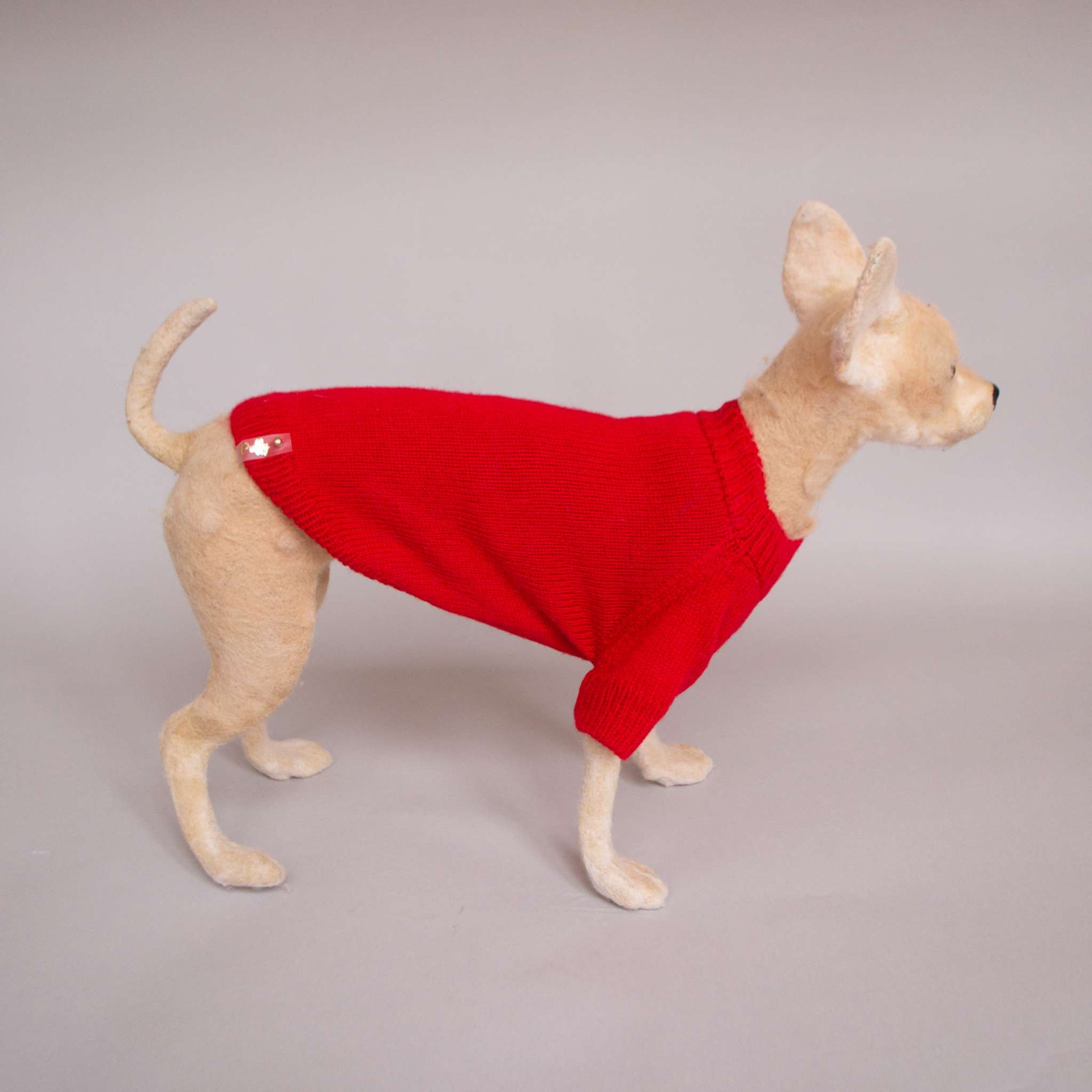 Вязаный свитер для собаки Puffy Кашемир