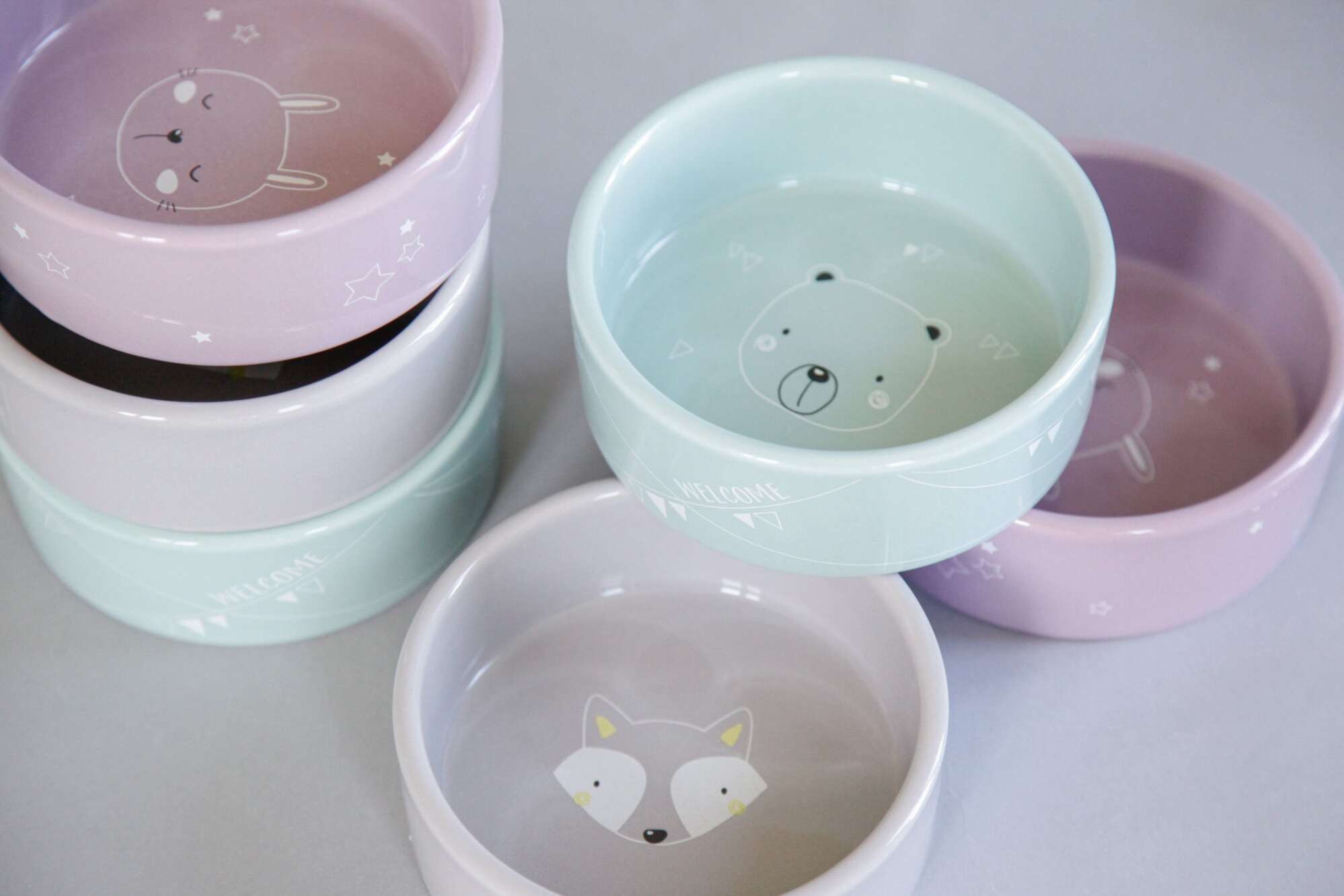 Миска для собак Зверята